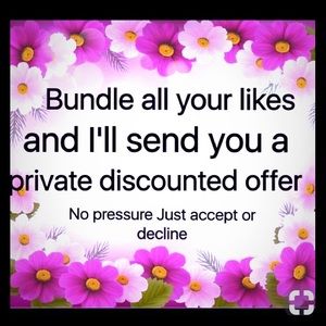 Bundle discount!!!